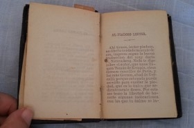 Libro antiguo. Imitación de Cristo. Año 1918.