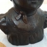 Busto de Niño en Resina. Firmado por Bori.