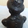 Busto de Niño en Resina. Firmado por Bori.