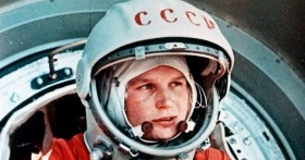 La primera mujer astronauta en el espacio