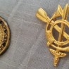 Insignias militares. Tres unidades.