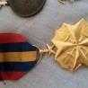 Insignias militares. Tres unidades.