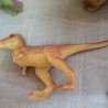 Dinosaurios de juguete. Fabricados en plástico y goma.