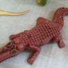 Dinosaurios de juguete. Fabricados en plástico y goma.