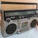 Radio-cassette. Vintage. Marca Toshiba.