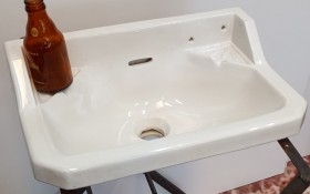 Lavabo pequeño para el baño.