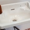 Lavabo pequeño para el baño.