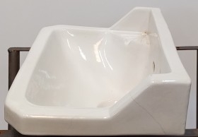 Lavabo pequeño para el baño.