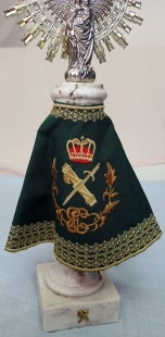 Virgen del Pilar. Patrona de La Guardia Civil.