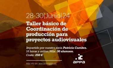 Taller básico de Coordinación de producción